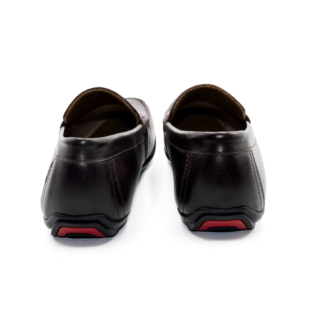 Giày lười nam mocassin da bò nappa VTL03 DOLOMen - Bảo hành 6 tháng