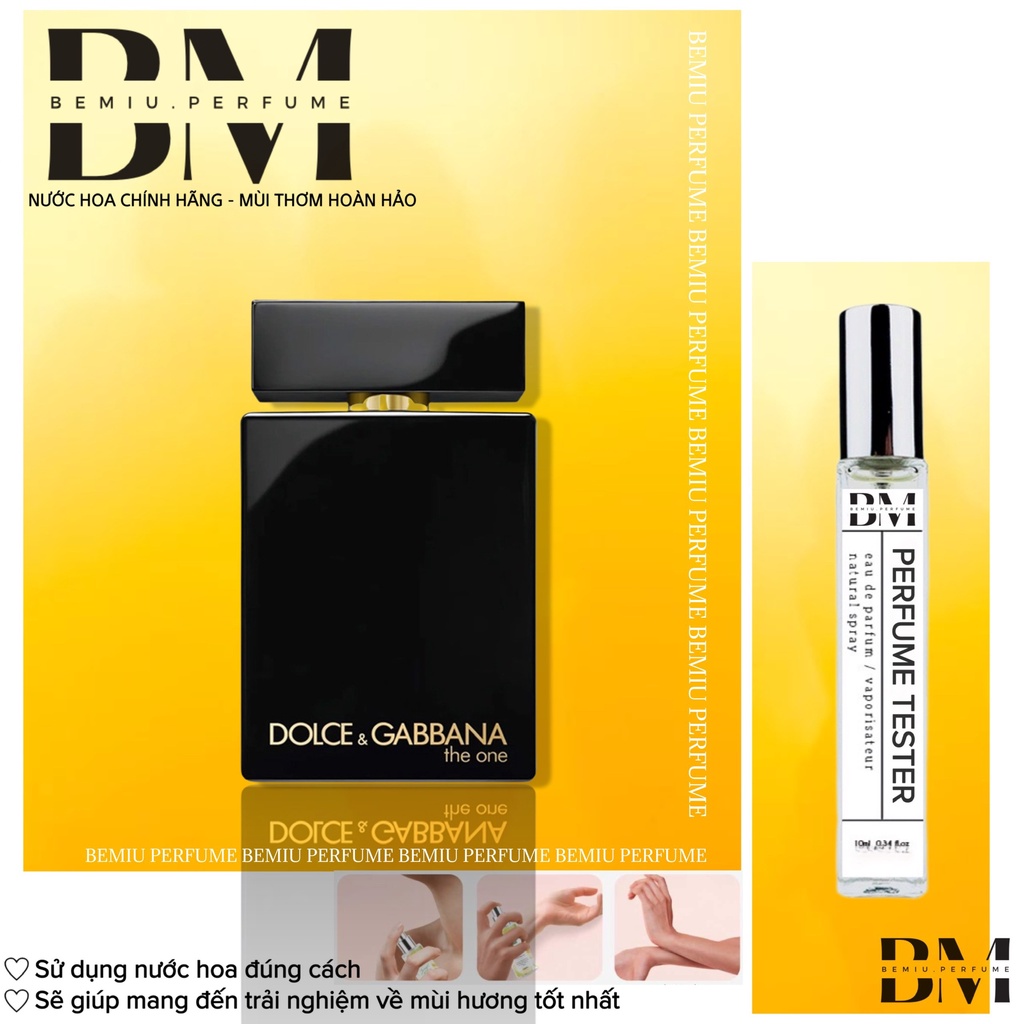 Nước hoa Dolce & Gabbana The One For Men Eau de Parfum Intense 𝗕𝗲𝗺𝗶𝘂𝘀𝘁𝗼𝗿𝗲𝗽𝗲𝗿𝗳𝘂𝗺𝗲