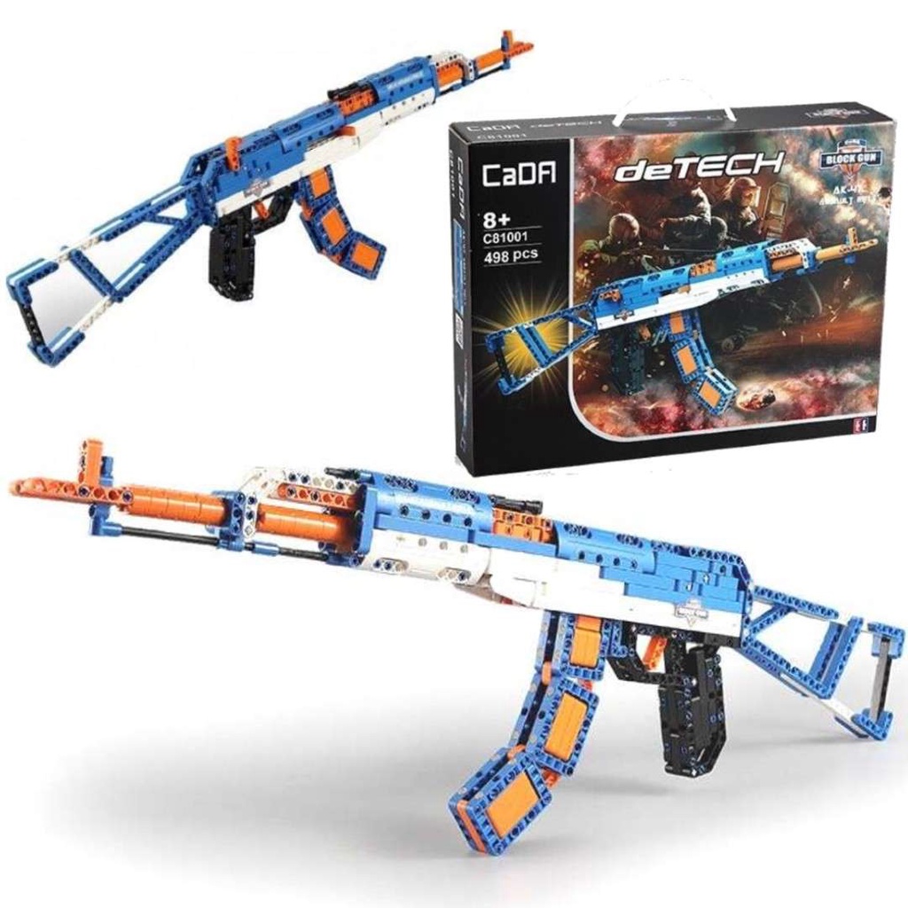 Đồ Chơi Lắp Ráp Mô Hình 3D CaDA Súng Trường AK-47 C81001 (498 mảnh) [Non Lego]