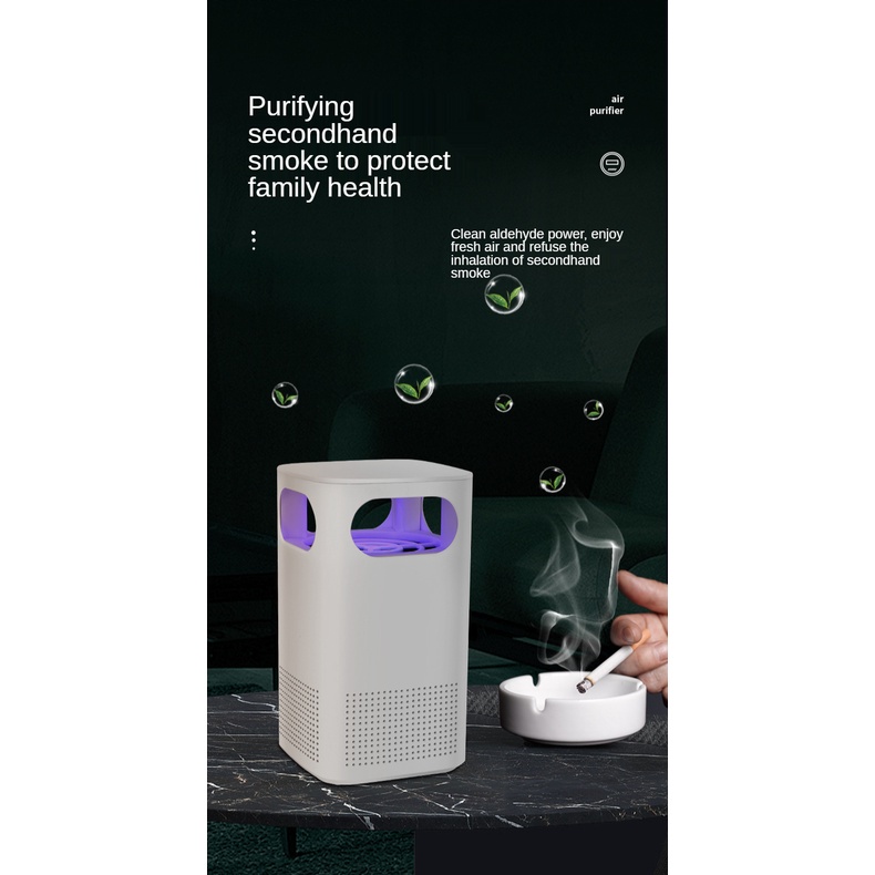 KANGJIA Máy Lọc Không Khí Khử Trùng ion Âm Khử Trùng Hai Tay Để Bàn Phòng Ngủ Gia Đình