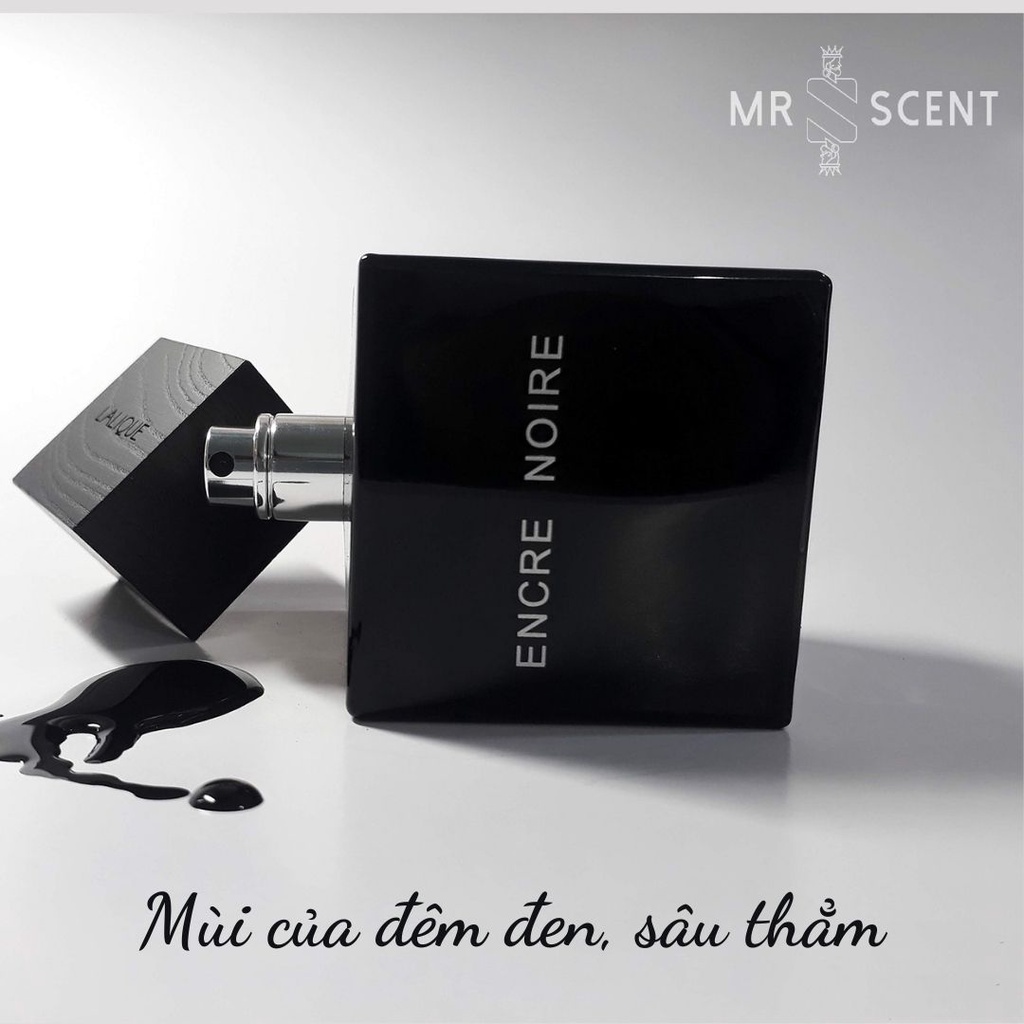 Nước hoa ENCRE NOIRE, nước hoa nam, mùi hương gỗ khô khốc, tối đen, sâu thẳm. Cực kỳ độc đáo