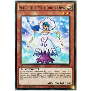 [Thẻ Yugioh] Score the Melodious Diva |EN| Common