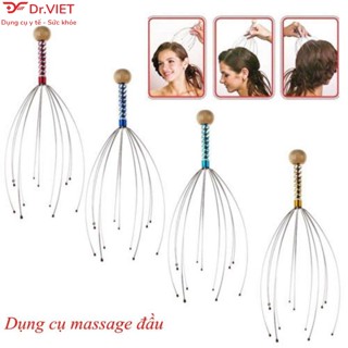 Cây massage đầu thư giãn Inox- giúp bạn thoải mái, dễ chịu, bớt căng thẳng