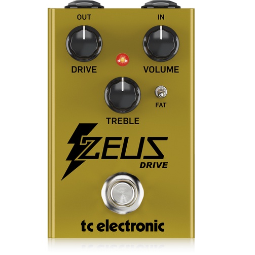ZEUS DRIVE OVERDRIVE Guitar Pedal Tc Electronic - Bàn Đạp Ghita