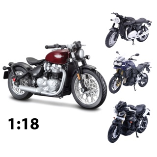 Mô hình xe các mẫu Triump tỉ lệ 1:18 có chi tiết kim loại