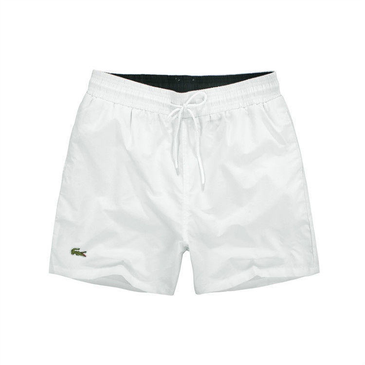 Lacoste Quần Short Đi Biển Màu Trơn Nhiều Túi Thời Trang Mùa Hè