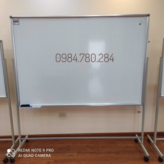 Bảng từ trắng di động có chân KT 1.2x1.6m