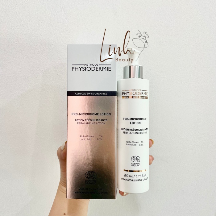 Nước Thần Organic PHYSIODERMIE Pro-Microbiome Lotion Cân Bằng Da 200ml