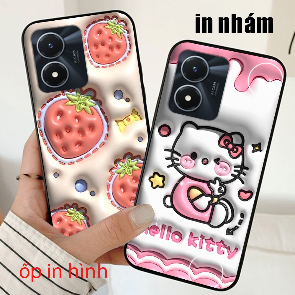 Ốp lưng vivo y02s / vivo y01 / vivo y02 in hình 3d mẫu hoa quả mới nhất