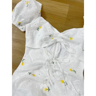 Crocus Dress đầm hoa midi - TADstore