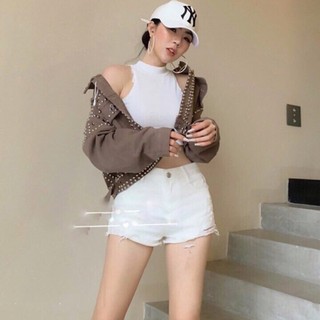 Áo ba lỗ cổ 3 phân