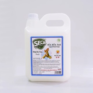 Nước Rửa Tay Can SPCa 5L Siêu Tiết Kiệm - Nước Rửa Tay Công Nghiệp