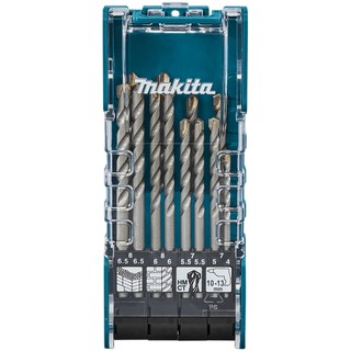 Bộ 12 mũi khoan tường đầu kẹp makita d-73483 - chính hãng