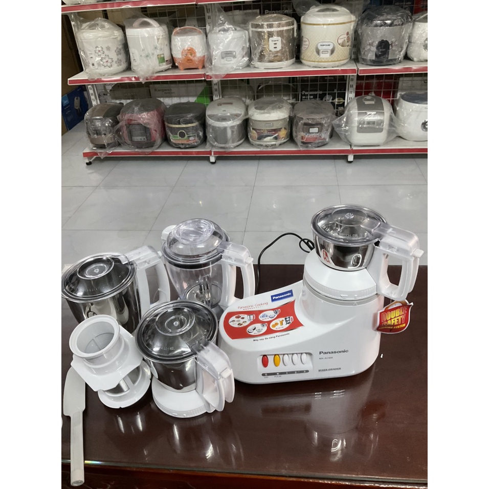 Máy xay sinh tố đa năng Panasonic MX-AC400WRA made in Ấn Độ- Hàng trưng bày