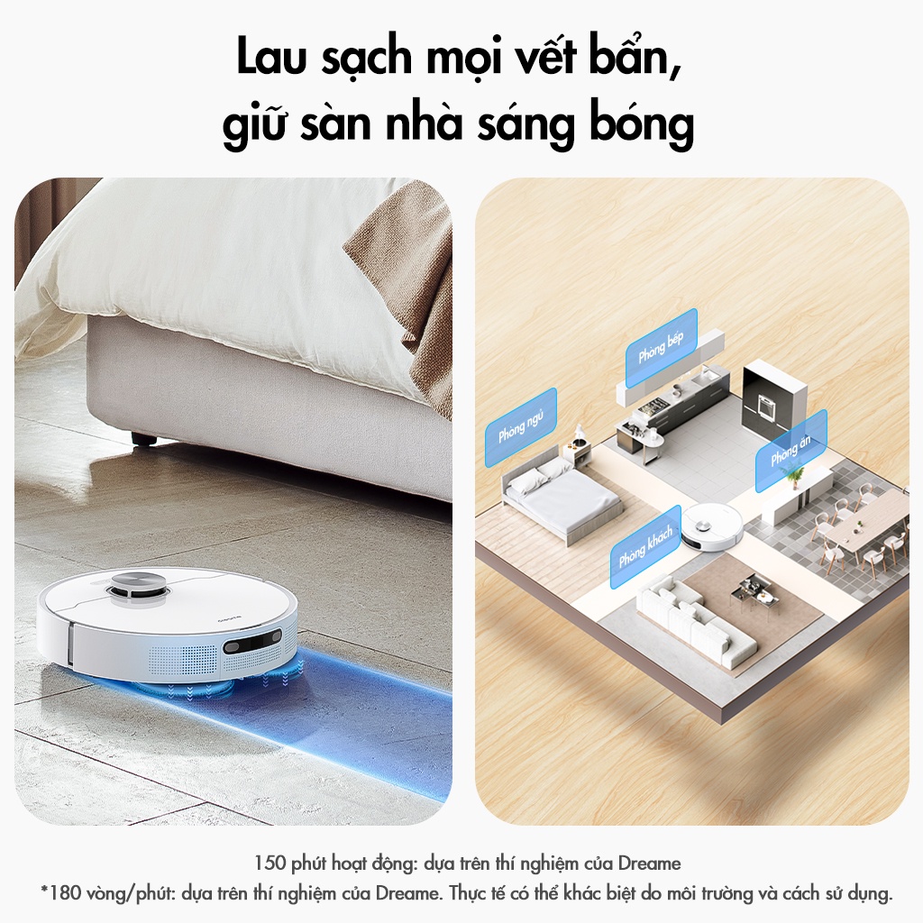 [VOUCHER 500K] Robot lau sàn hút bụi tự làm sạch Dreame L10 Prime - Bản Quốc tế - BH 12 Tháng | BigBuy360 - bigbuy360.vn