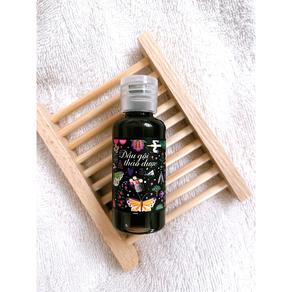 Dầu Gội Thảo Dược Thiên Nhiên Bồ Kết Bồ Hòn Cô Đặc Chống Rụng Tóc Làm Sạch 300ml - Jabon Concept