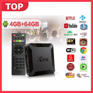 Đầu TV Box X96Q Android 10.0 4K HD Thông Minh ChấT LượNg Cao