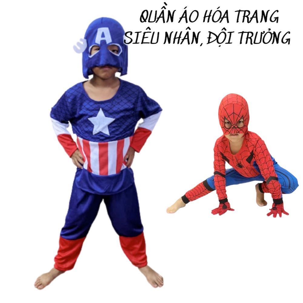 Hoá Trang HALLOWEEN  Quần áo Siêu Nhân, bộ xương, áo choàng, Phụ kiện hóa trang, mặt nạ