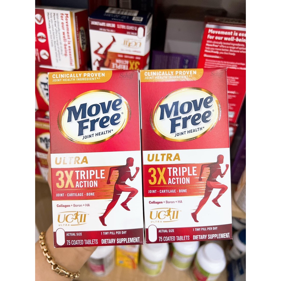 Viên uống schiff MOVE FREE ultra 3X Triple Action