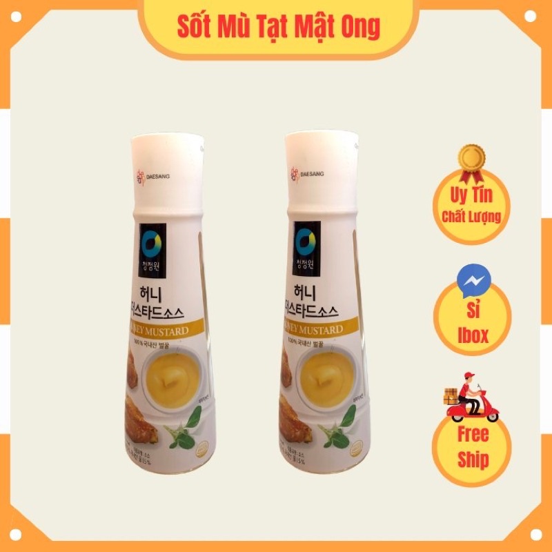 Sốt mù tạt mật ong chai 320g
