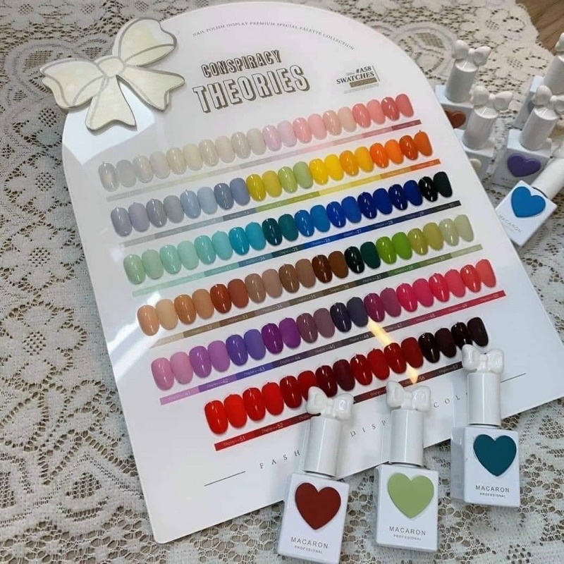 Set sơn gel macaron 58 màu_ hàng chuẩn chính hãng