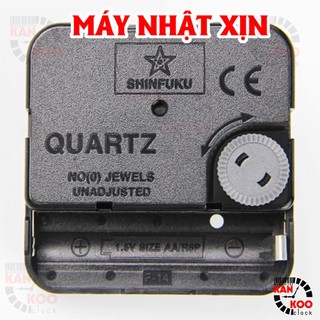 Máy đồng hồ treo tường Nhật Bản chính hãng Shinfuku bảo hành 5 năm