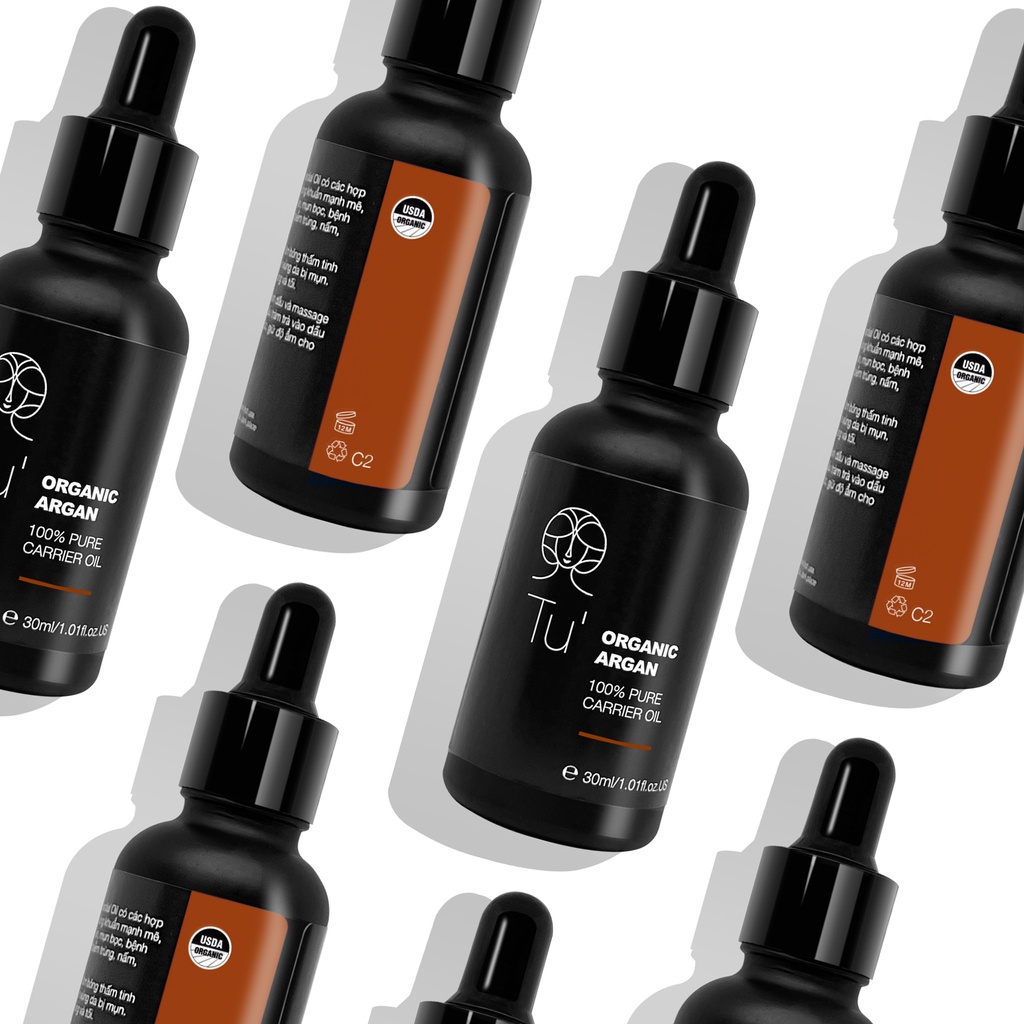 Tú Organic Argan Extra Virgin carrier oil - Dầu dưỡng tinh khiết Argan Oil 30ml | BigBuy360 - bigbuy360.vn