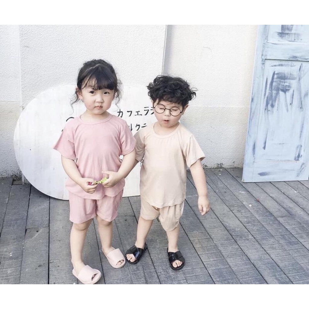 Combo 5 Bộ Áo cộc Tay  Quần Đùi Cho Bé