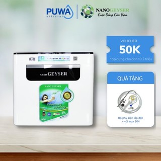 Máy lọc nước nano geyser eco h9 công suất lọc lên đến 80l/h, có 9 cấp độ lọc mạnh mẽ