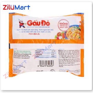 Mì Gấu Đỏ gà sợi phở (thùng 30 gói) loại 63g