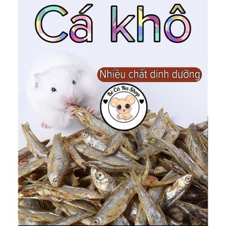Cá khô hamster . Thức ăn cho hamster , thỏ , bọ ,sóc ...