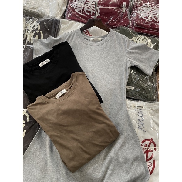 Đầm thun basic dáng dài
