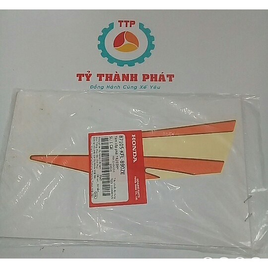 Tem Future 110 Đỏ Đô đời đầu zin honda