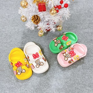 Dép bé gái đính nhiều Sticker