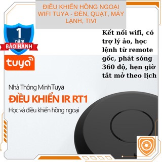 Bộ điều khiển hồng ngoại tuya wifi - điều khiển điều hòa quạt tivi,... điều khiển giọng nói bh 1 năm