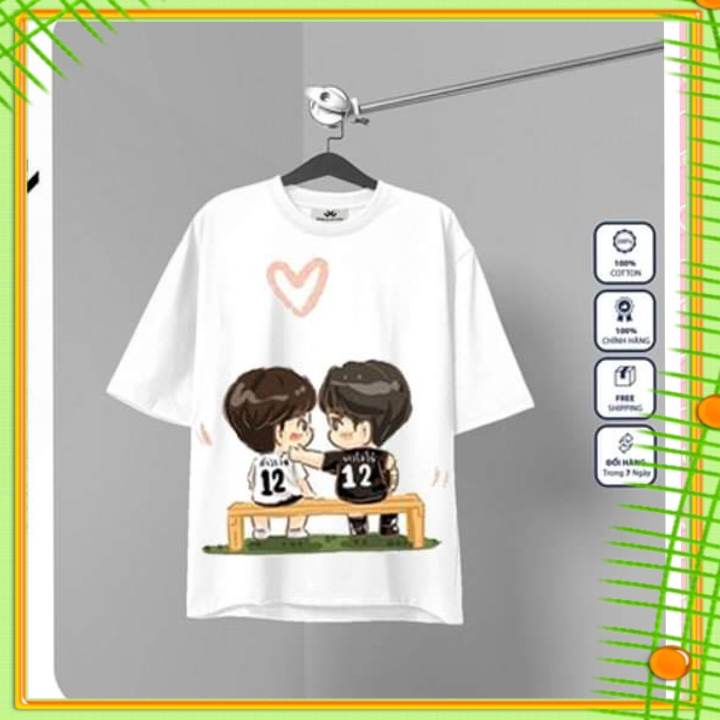 Áo Brightwin 💟 freeship 💟 áo thun bright win tay lửng - áo sarawat tine trong phim 2gether