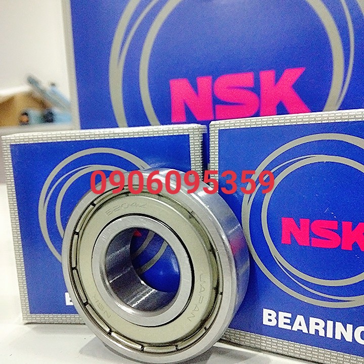 NSK 6204ZZ - VÒNG BI BẠC ĐẠN CHẤT LƯỢNG CAO