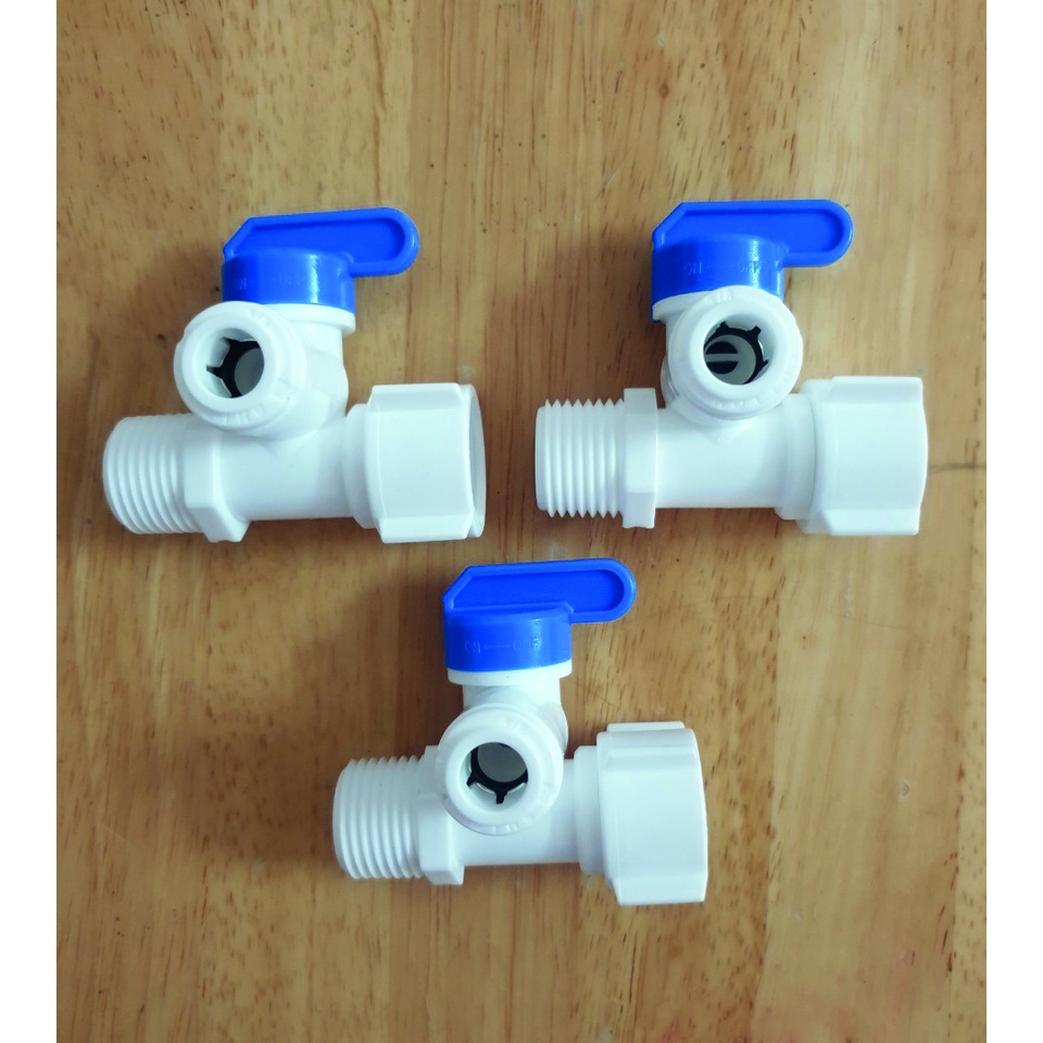 Van chia nước đầu nguồn có khóa ra ống 10