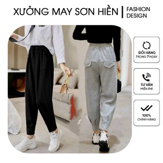 Quần Jogger Nỉ Nắp Túi MS267 Xưởng May Sơn Hiền