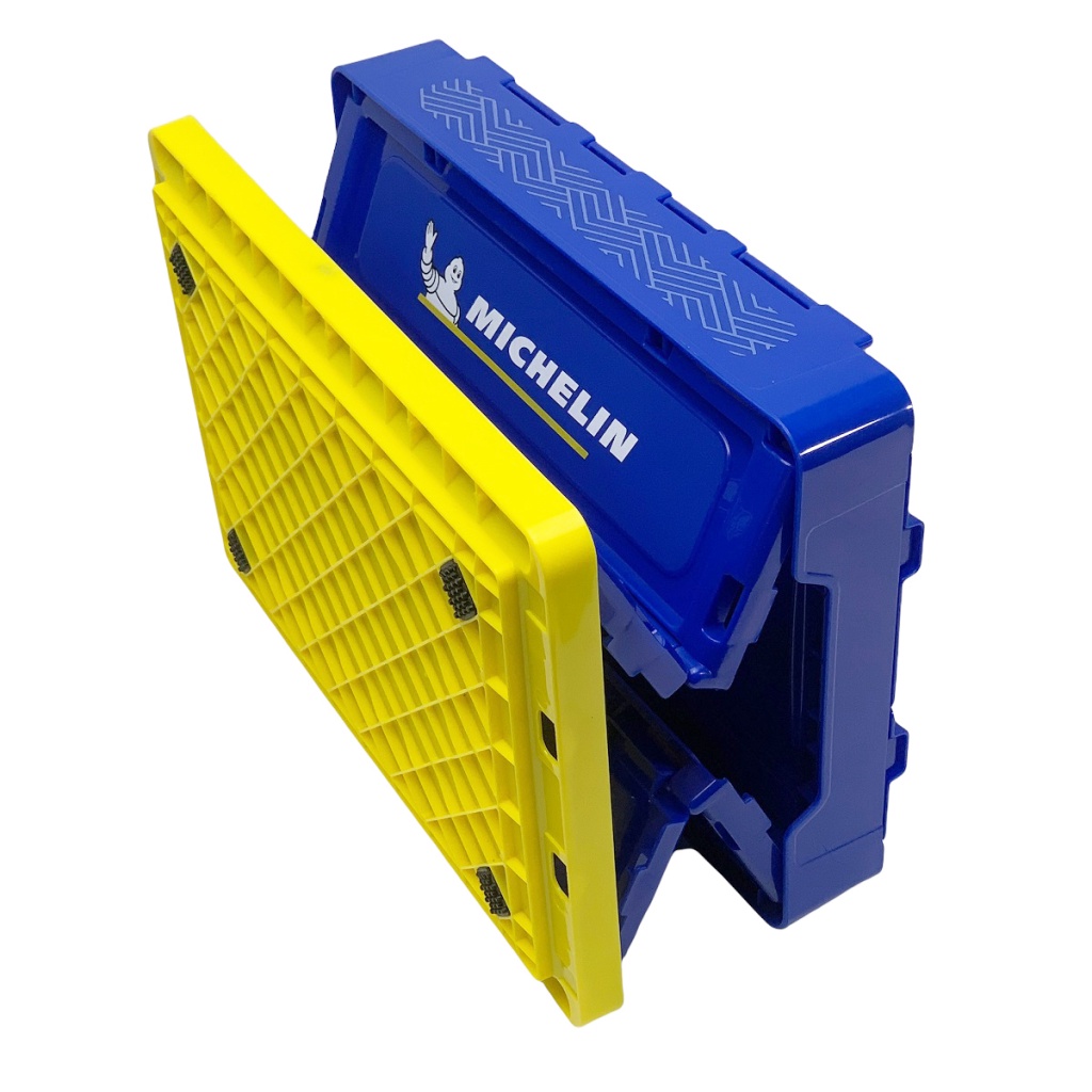 Thùng lưu trữ gấp gọn trên ô tô Michelin  - thùng đựng đồ trên xe hơi có nắp đậy an toàn với nhiều kích thước (18L