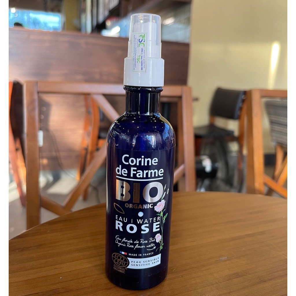 Nước Hoa Hồng Hữu Cơ Corine de Farme Bio Organic Rose Water 200ml