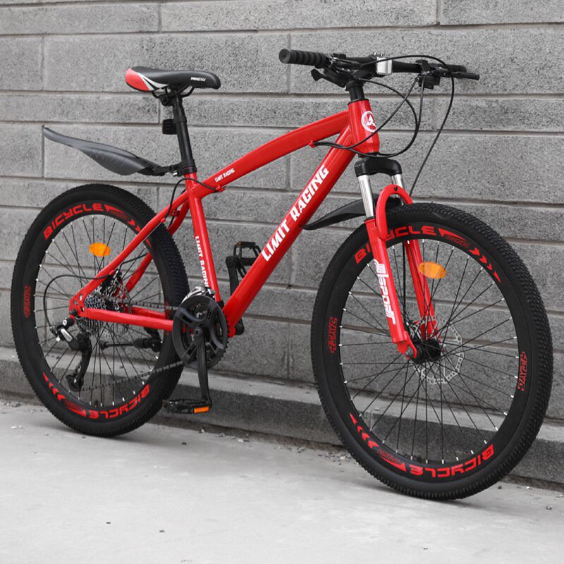 Xe Đạp đua thể thao limit racing chống sốc 21 tốc độ, khung xe thép, phanh đĩa cơ tải trọng tối đa 150kg/17kg