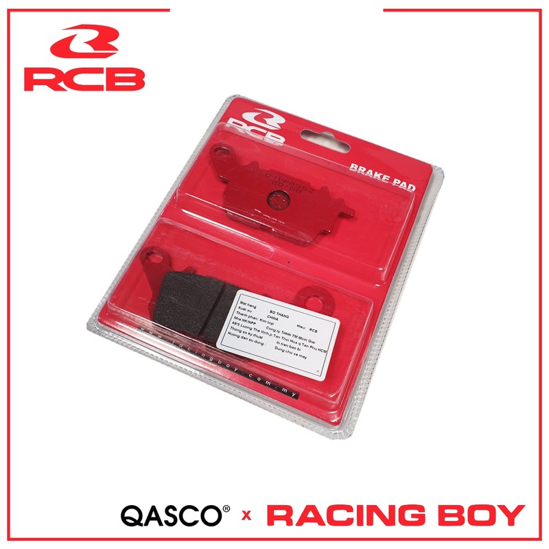Má phanh (bố thắng) trước EXCITER 150 / EXCITER 155 / SIRIUS FI / NMX / ACRUZO / LUVIAS FI / YB125SP (RCB - Racing Boy)