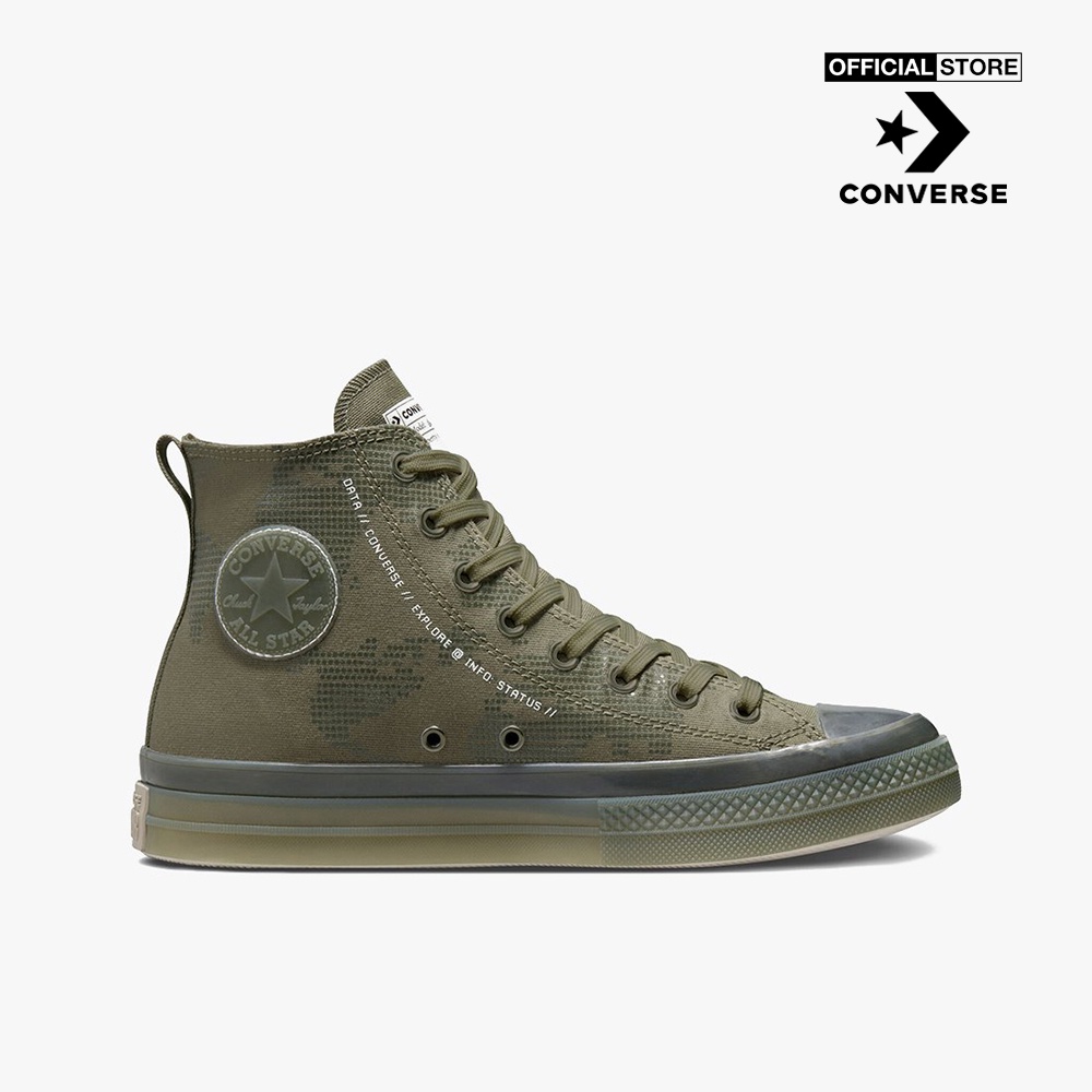 CONVERSE - Giày sneakers cổ cao unisex Chuck Taylor All Star CX A03777C-GRE0_GREEN