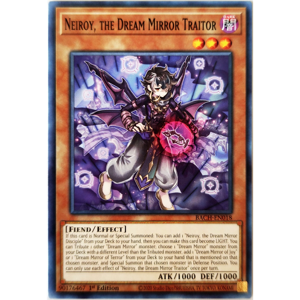 [Thẻ Yugioh] Neiroy, the Dream Mirror Traitor |EN| Common