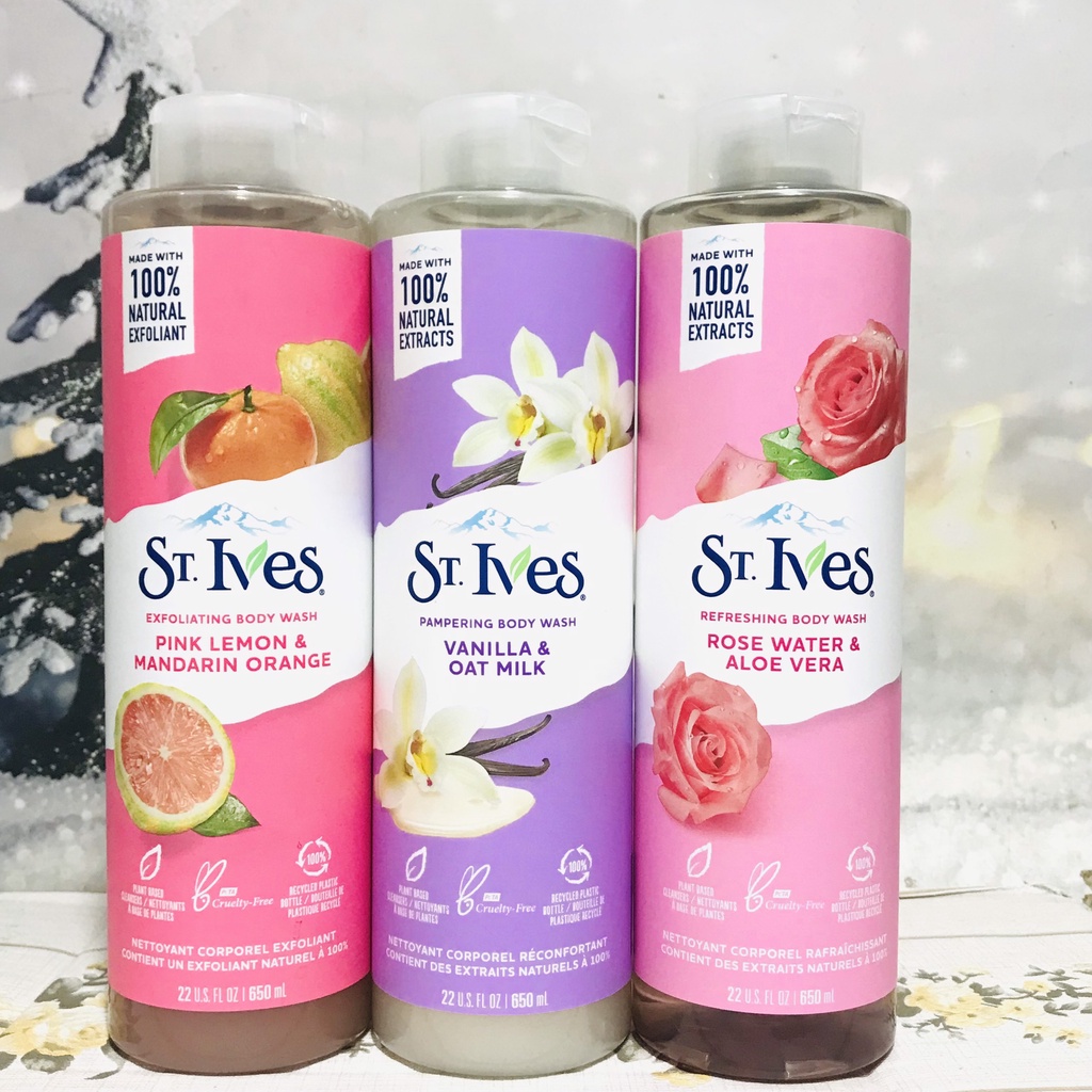 Sữa tắm ST. Ives Body Wash 650ml