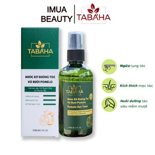 Nước xịt dưỡng tóc tinh dầu bưởi tabaha 120ml giúp kích thích mọc tóc nhanh