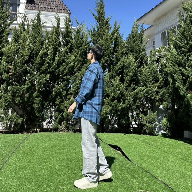 ÁO SƠMI CARO 2 OVERSIZE - OUTLINE SHIRT'S KN