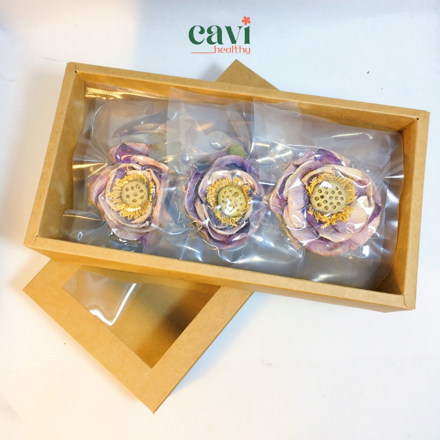 Trà Sen Nguyên Bông Sấy Lạnh, Trà sen Sa Đéc giúp ngủ ngon