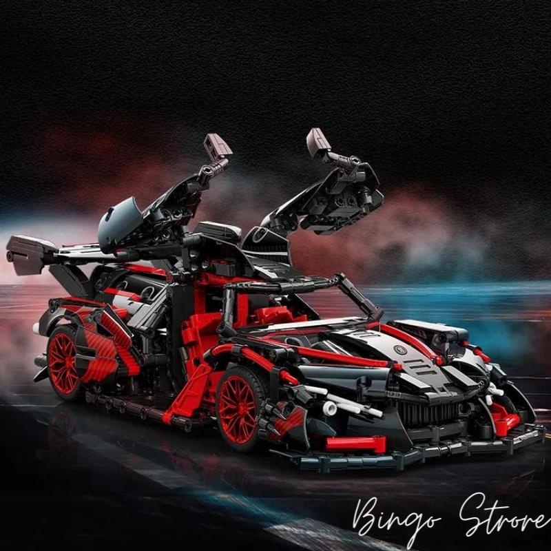 MÔ HÌNH LẮP RÁP SIÊU XE LAMBORGHINI 1394 CHI TIẾT TỈ LỆ 1:14